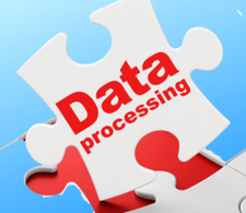 process the data